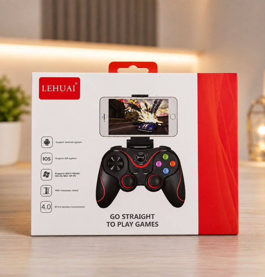 CONTROL BLUETOOTH PARA CELULAR + SOPORTE